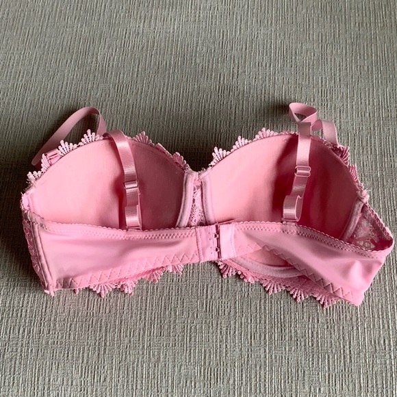 34C Pink Lace Bralette. Can be used as a Summer top as well as a bra. Tags Lost - Picture 10 of 12